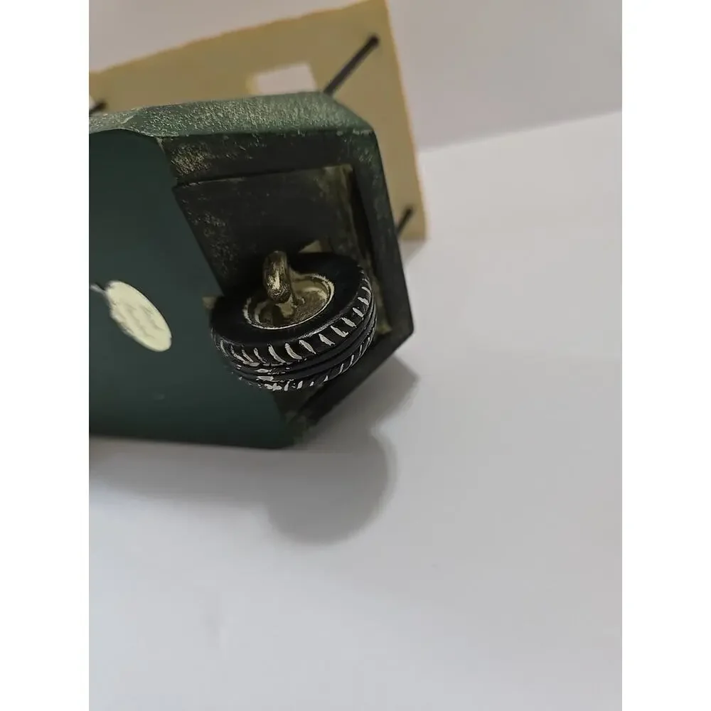 Vintage Ceramic Golf Cart Toothbrush Holder